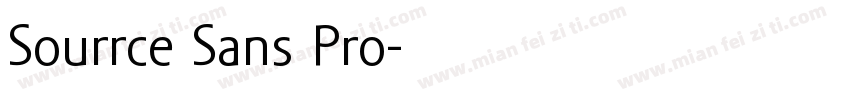 Sourrce Sans Pro字体转换